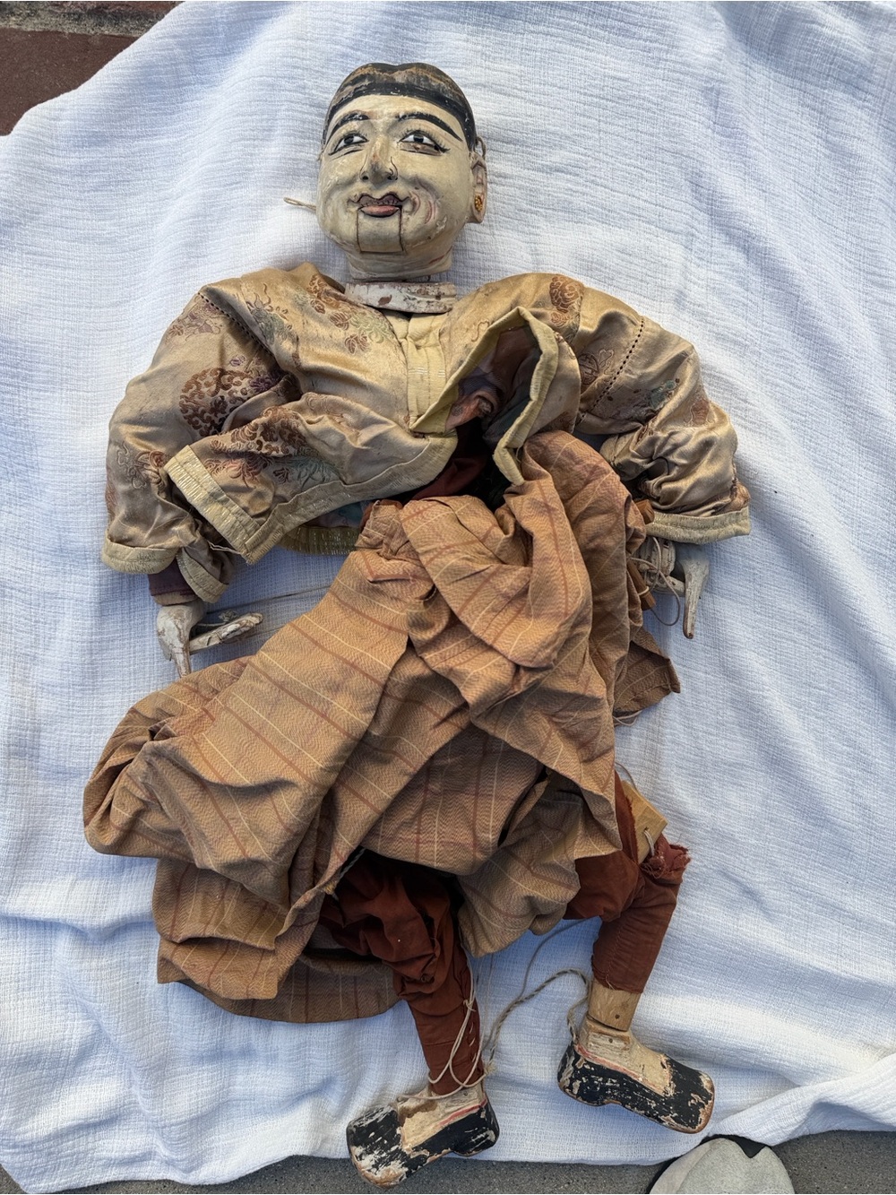 Japanese/ Asian Marionette Wooden
Puppet Vintage